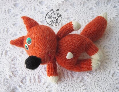 Toy for sleep. Fox for small babies