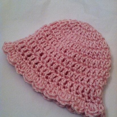 "Pink Lady" Crochet Baby Hat