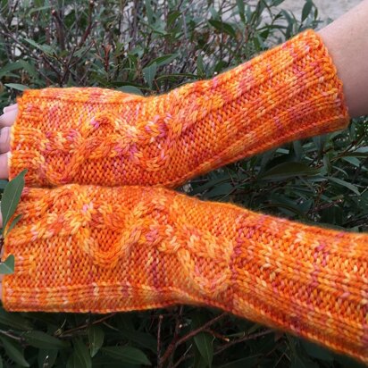 Spindrift Fingerless Mitts