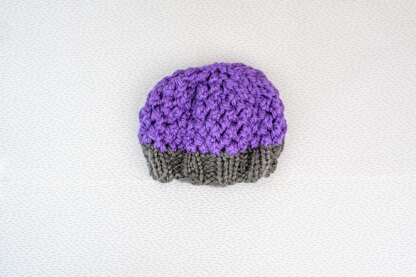 Mesh Stitch Hat and Mitts