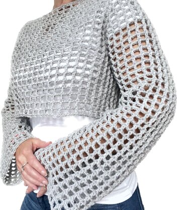 Fishnet jumper "Rixt"