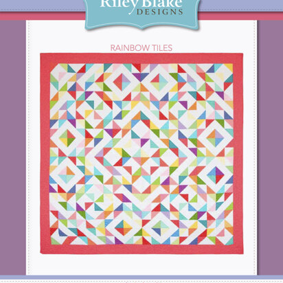 Riley Blake Rainbow Tiles - Downloadable PDF