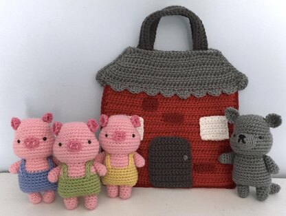 Three Little Pigs Playset