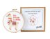 The Stranded Stitch No Prob-Llama Cross Stitch Kit - 5 inches