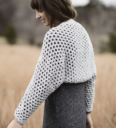 Royalton Bolero in Blue Sky Fibers Worsted Cotton - 20165 PDF