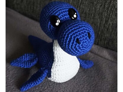 Crochet Pattern Amigurumi Dino Nessie!