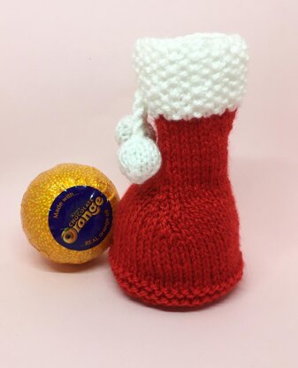 Christmas stocking, smarties/chocolate orange etc