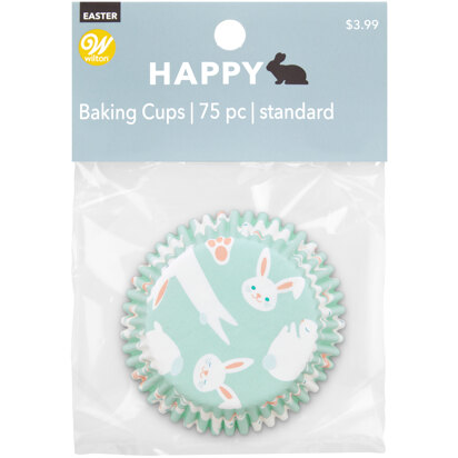 Wilton Bunnies Std Baking Cups 75Ct