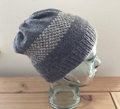 The Easy Fair Isle Beanie Hat