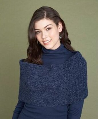 Shoulder Wrap in Lion Brand Wool-Ease - 60731 - Downloadable PDF