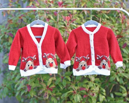 P108 Rudolph in the Snow Cardigans