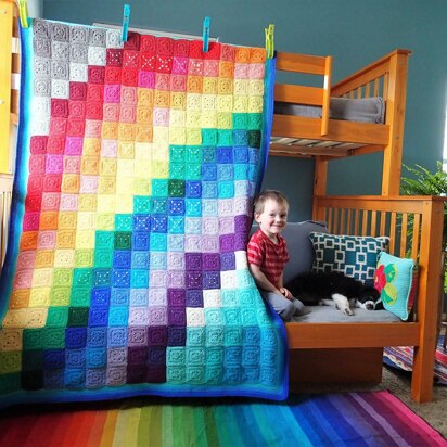 Rainbow Joy Blanket