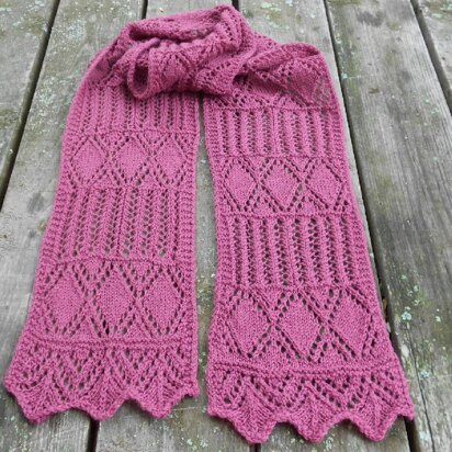 Diamond Medley Scarf