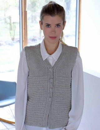 Emma Waistcoat in Juniper Moon Farm Santa Cruz - Downloadable PDF