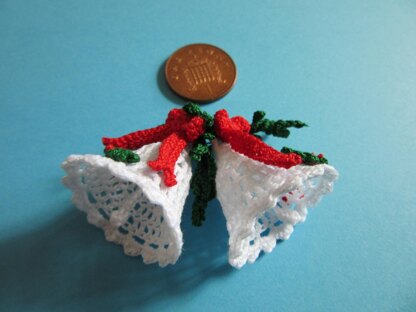 1:12th scale Crochet Christmas Bells