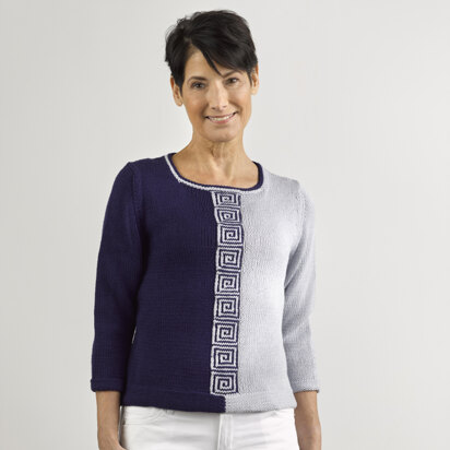 Longwing Sweater in Valley Yarns Southwick - 1084 - Downloadable PDF