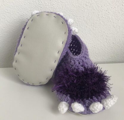 Monster slippers