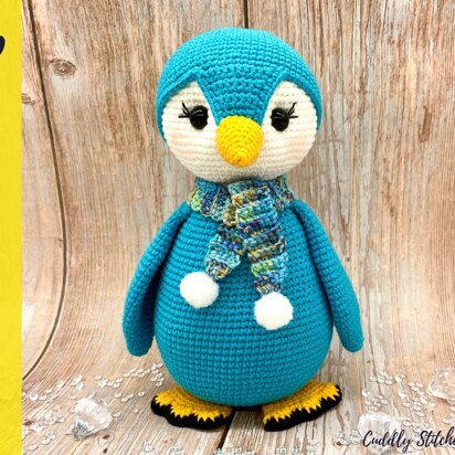 Cora the Little Penguin Crochet Pattern PDF Instant DIY Amigurumi