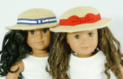 Sightseeing Hat - 18" American Girl Doll