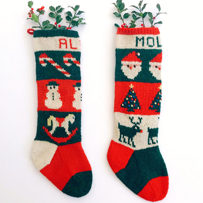 Christmas Stocking Pattern Variety Pack — Basque Knitter