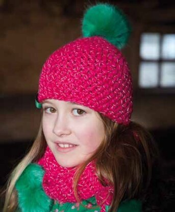 Hat, Beanie and Scarves in Rico Creative Glühwürmchen - 285 - Downloadable PDF