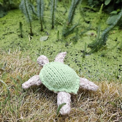 Knitted Turtle
