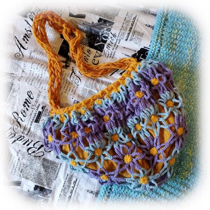 Daisy Bag Knitting Pattern