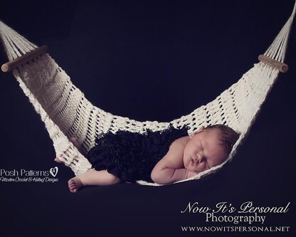 Newborn Hammock Nest Sling Crochet Pattern 265