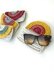 Rainbow Crochet Glasses Case 093