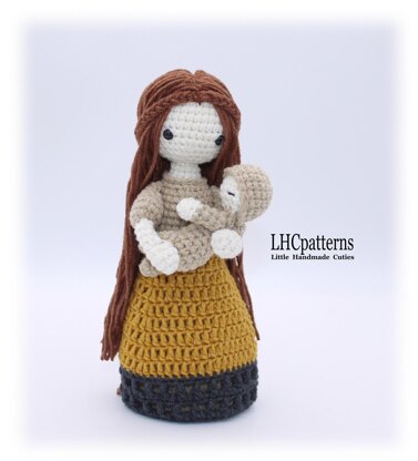 Mother with Baby Crochet Pattern