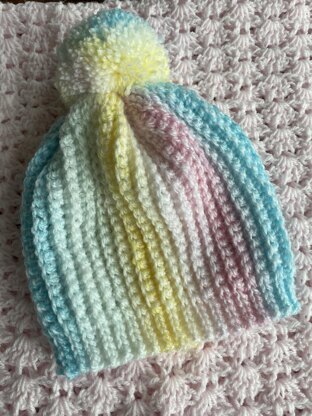 Cotton Candy Beanies