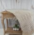 Boho Diamond Textured Throw