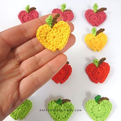 In Love with Apples Applique