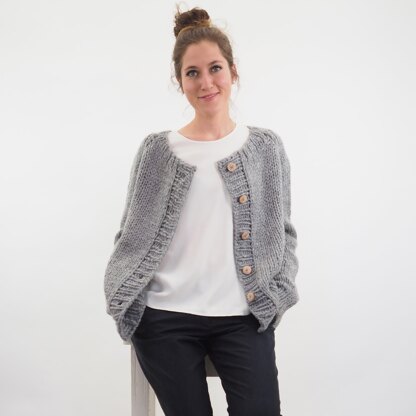 RAGLAN cardigan basics