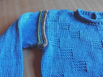 DANIELA, cotton jumper for the bairns