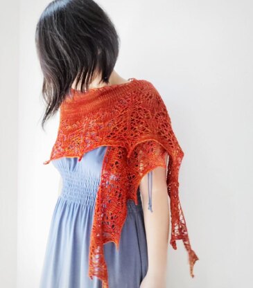 Pomegranate Shawl