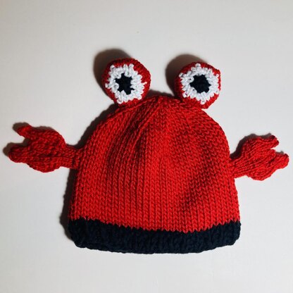 Crab Baby Hat