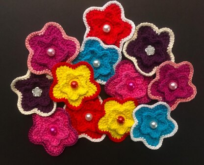 Flower applique I by HueLaVive