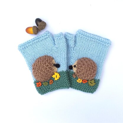 Hedgehog Mittens