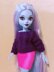 Doll clothes - Sweater "Magical Evening" for monster dolls G3 Yeti girl