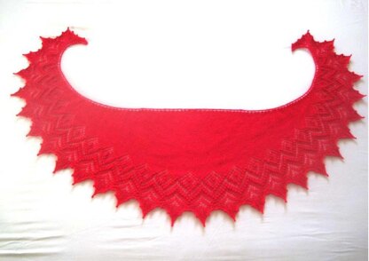 Luella Crescent Shawl