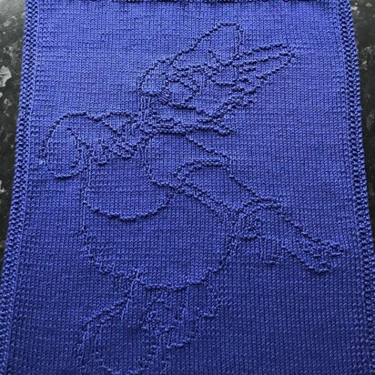 2021 11. Daisy Duck guest towel