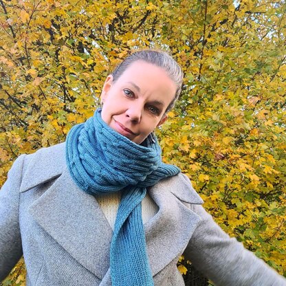 Cable connection Shawl