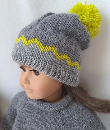 Doll Snowy Day Outfit