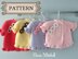 Knitting PATTERN Baby Girl Cardigan Charlotte