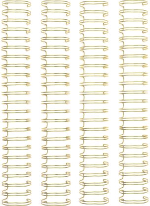 We R Memory Keepers Cinch Wires 1" 4/Pkg - Gold