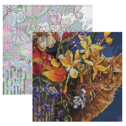 Dimensions Garden In Gold Cross Stitch Kit