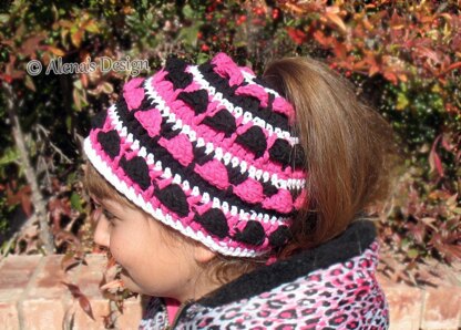 Colored Ponytail Hat