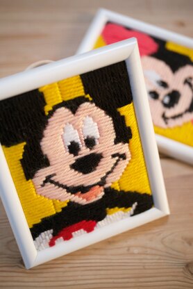Vervaco Long Stitch Kit Disney Mickey Mouse Cross Stitch Kit