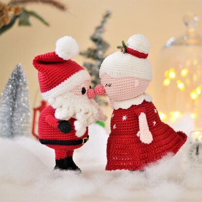 Santa Claus and Mrs Claus